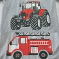 thumbnail image 3 of FEDPOP Toddler Boys Pajamas Set Fire Engine Kids Summer Sleepwear Short Pjs Clothes 2T, 3 of 6