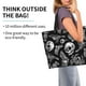 thumbnail image 2 of Easygdp Skull bird bat spider Bolsas Tote para Mujer, Bolsos de Hombro para Viaje, Bolsos de Mano de Gran Capacidad para Compras y Trabajo, 2 of 8