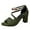 Green, variant on CAIXIA Women Sandals Elegant Glittering High Heel Dress Sandals for Women Summer Evening Party Gold Fashion Footwear,Black