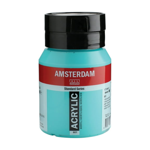 Amsterdam Standard Series Acrylic Paint, 500ml, Turquoise Green
