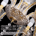 thumbnail image 3 of Lámpara Colgante Vintage Cristal Para Habitación De 6 Luces Xtellar blanco, 3 of 3