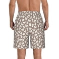 thumbnail image 3 of Yiaed Cute Rabbit Print Men's Swim Trunks with Lining Quick Dry Sports Shorts Beach Shorts Boardshorts-Medium, 3 of 5