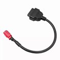 thumbnail image 2 of OBD to OBD2 Adapter 6pin to 16pin Diagnostic Reading for Honda Suzuki Yamaha, 2 of 5