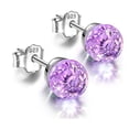 thumbnail image 3 of Rinsvye Women'S Earrings Christmas Gifts For Women, 6Mm ,Valentine'S Day Anniversary Birthday Gift Earrings Earring Hoops For Women Cute Trendy Earrings Drop Pearl Earrings Big Hoop E, 3 of 4