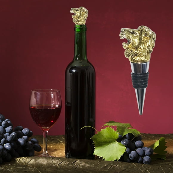 Chmadoxn Tools&Home Improvement Glass Bottle Cork Wine Cork Lions Head Wine Protector Stainless Steel Beverage Cork Champagne Bottle Cork Wine bottle stopper