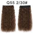 thumbnail image 1 of Typpkmm Hair Extensions, 5 Clip Recto Synthetic Fiber, 22 Inch Red Black Blonde Clip In Hairpiece for Women, 1 of 7