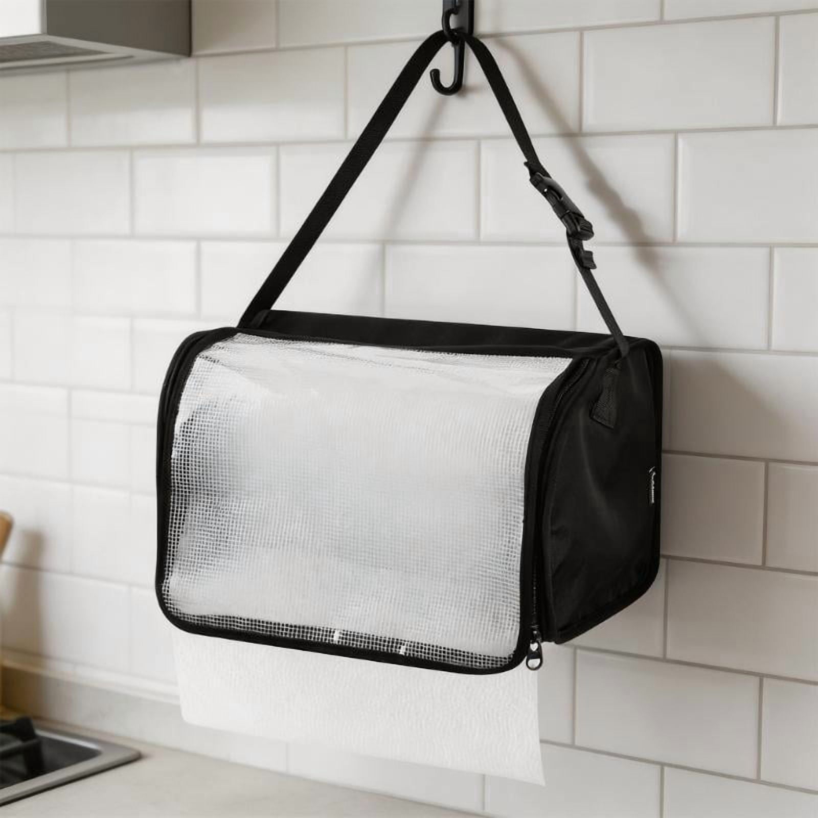 CEORPER Waterproof Kitchen Towel Dispenser With Clear Cover Paper Towels Holder