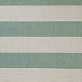 thumbnail image 2 of Couristan 6.5' x 9.5' Green and Beige Striped Rectangular Outdoor Area Throw Rug, 2 of 4