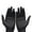 B, variant on Heavy Duty Nitrile Exam Gloves Disposable Black 55 Thick Grade Latex Durable 100 Count