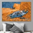 thumbnail image 2 of Noon,Rest from Work by Vincent Van Gogh - Canvas Print Wall Art Famous Painting Reproduction - 24" x 36", 2 of 4