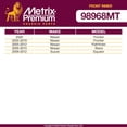 thumbnail image 2 of Metrix Premium Chassis Parts - 2 PC Front Inner Tie Rod End Kit Fits 05-20 Nissan Frontier, 05-12 Pathfinder, 2005-2015 Nissan Xterra, 2009-2012 Suzuki Equator, Replacement EV800106, 2 of 7