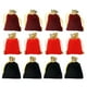 thumbnail image 1 of EeaseMX 12 bolsas con cordón para guardar joyas, organizadoras de tela, pequeñas (negro, rojo oscuro y rojo), 1 of 7