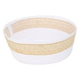 thumbnail image 2 of Polyester Mixed Cotton Cloth Muslim Prayer Hat Islam Man Embroidery Hat (Yellow 57cm), 2 of 8