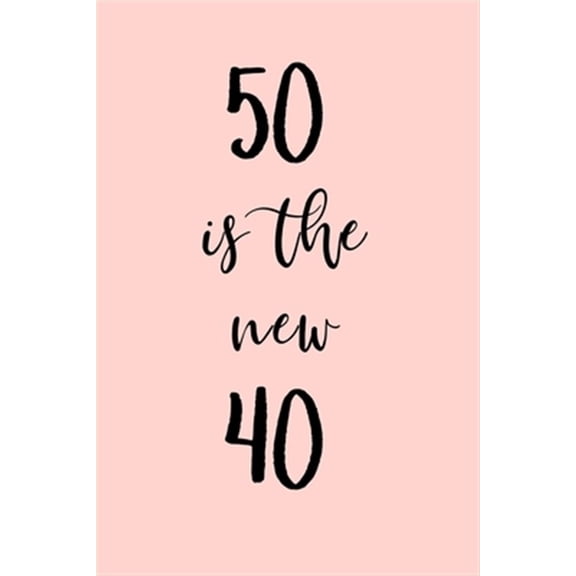 Pre-Owned 50 is the new 40: Great gift for a 50th birthday! Funny and a great substitute for a card!
