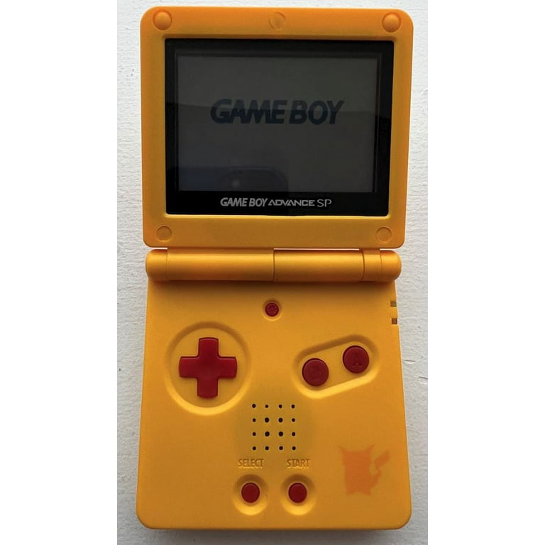 Game Boy Gameboy Advance GBA SP - New Shell - Pikachu Edition 