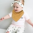 Muslin Baby Bibs for Girls, Bandana Drool Bibs, Muslin Super Soft