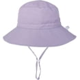 thumbnail image 4 of CoCopeaunts Wide Brim Bucket Hat for Kids Spring Summer Outdoor Sun Protection Headwear Baby Boy Windproof Rope Fisherman Hat, 4 of 8