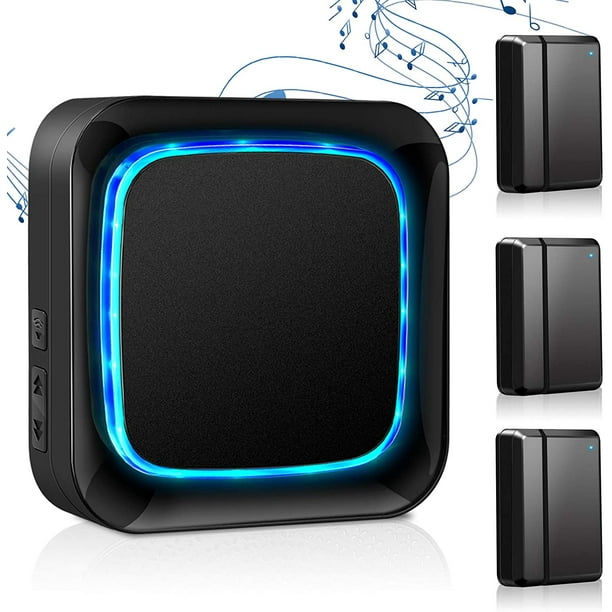 Door Alarm Sensor Bitiwend Wireless Chime Alert For Kids Safety Home 1 Receiver 3 Sensors Com Door Alarm Sensor Bitiwend Wireless, Wireless Doorbell For Basement