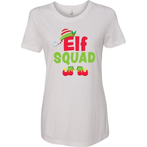 Inktastic Christmas Elf Squad Women's T-Shirt