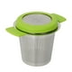 thumbnail image 1 of Dispositivo de remojo de té de acero inoxidable, filtro de malla, dispositivo de remojo de té y café, tamaño de filtro de malla fina de gran capacidad, asas dobles para colgar en teteras, tazas,, 1 of 5