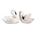 thumbnail image 4 of Baoblaze 2Pcs Resin Sculptures Couple Swan Figurines Desk Swan Statues A, 4 of 8