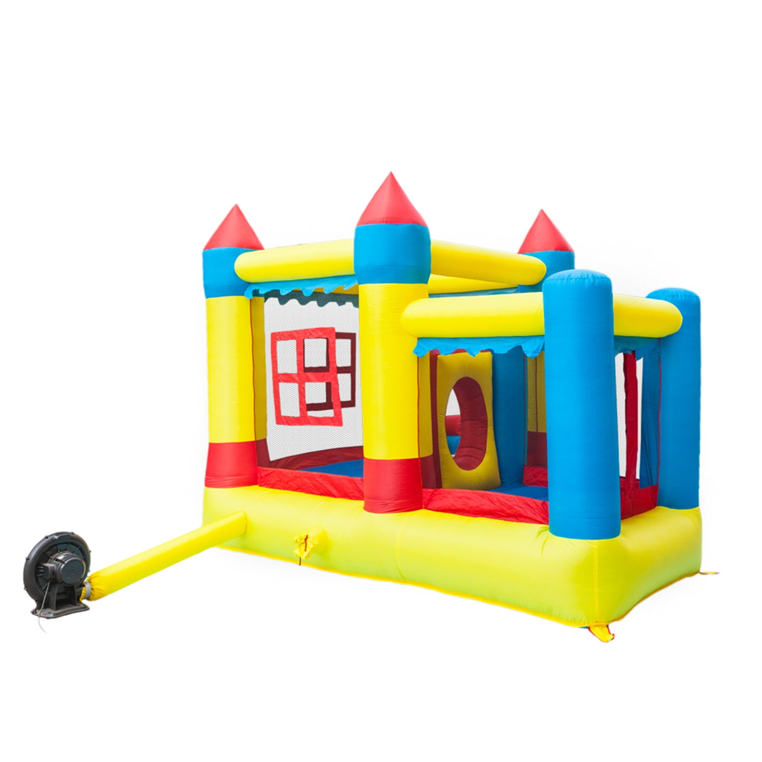 Bounce House for Outdoor and Indoor, Inflatable Jumping Castle with Slide, Blow-Up Jump Bouncy Castle for Kids Bounce House for Outdoor and Indoor, Inflatable Jumping Castle with Slide, Blow-Up Jump Bouncy Castle for Kids