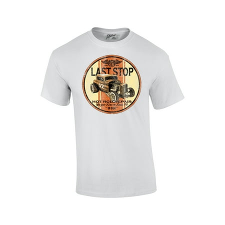 - Motorized T-Shirt Last Stop Hot Rod Historic Route 66