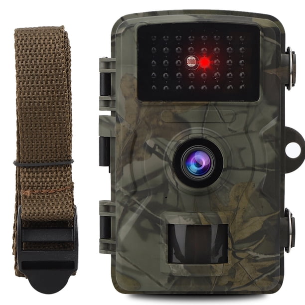 Cámara de caza impermeable con visión nocturna infrarroja de alta definición de 16 MP y 1080P
