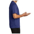 thumbnail image 3 of Mens Polyester Heather Contender Tee Cobalt Heather Large, 3 of 6