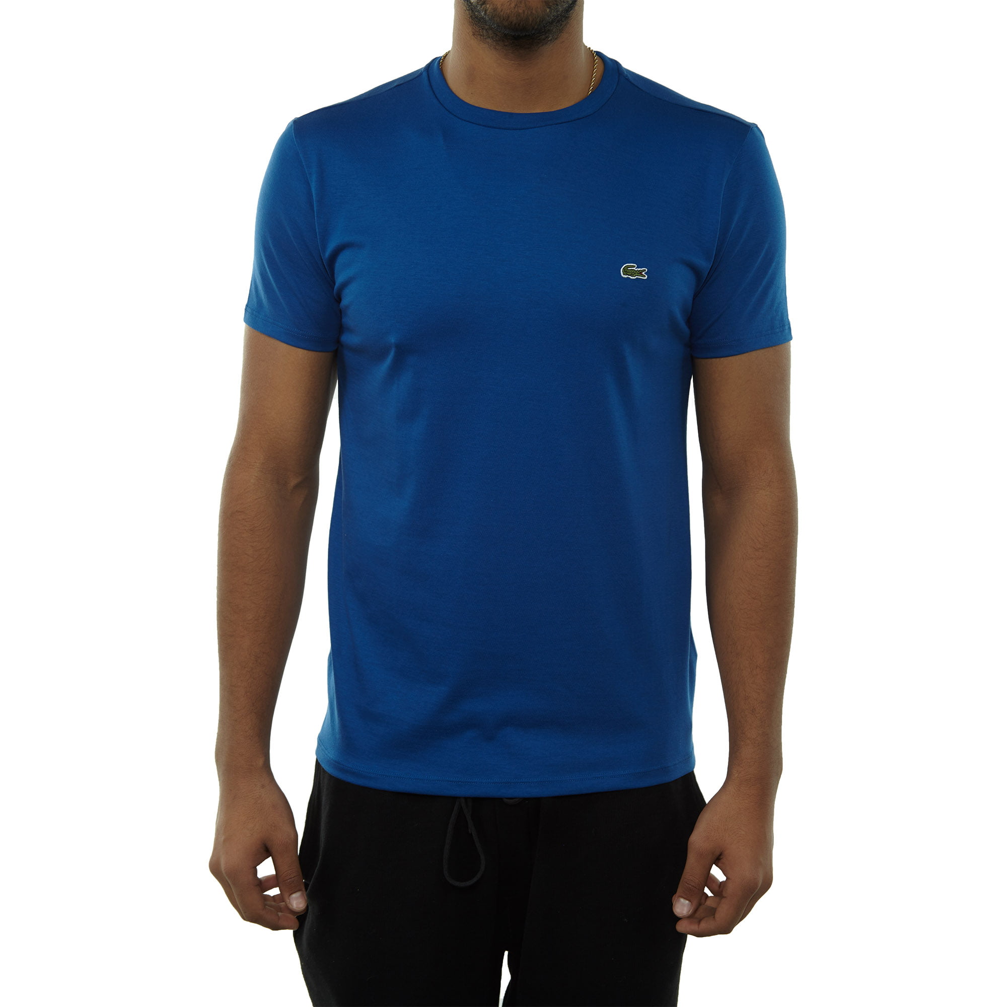 Lacoste - Lacoste Pima Cotton Jersey T-shirt Mens Style : Th6709-Z7Z ...