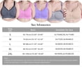 thumbnail image 2 of URMAGIC Women's Stretchy Front Open Breast Feeding Maternity Bra Nursing Bras, 2 of 6