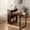 Walnut 763, variant on Space Saving Computer Desk for Small Spaces: Bamboo Folding Desk, Foldable Study Table for Bedroom, Home Office, Dorm, Apartment, Natural Color
