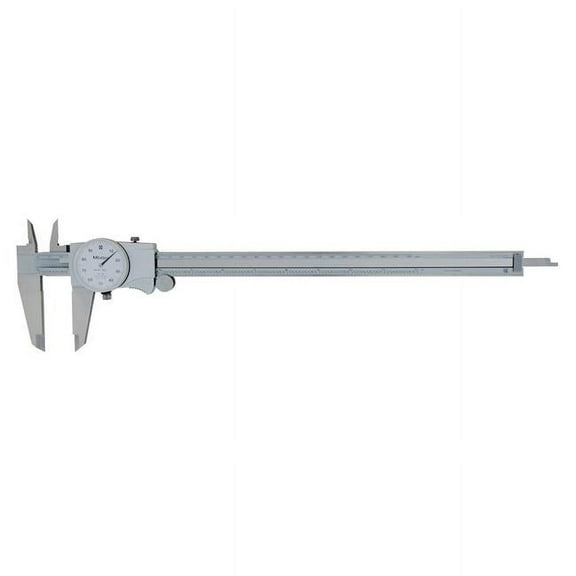 Mitutoyo 505-746 0-12 in. Dial Caliper with 0.1 in. Per Revolution