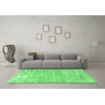 thumbnail image 3 of Ahgly Company Indoor Square Persian Emerald Green Traditional Area Rugs, 4' Square, 3 of 4