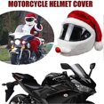 thumbnail image 2 of Housse de protection pour casque de moto Père Noël, personnalisée, pour l'extérieur, 2 of 4