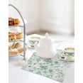 thumbnail image 4 of Green Botanical Kitchen Dish Towels for Drying Dishes Set of 2, Watercolor Spring Floral Summer Waffle Weave Microfiber Hand Tea Bathroom Towels Quick Dry & Absorbent Towel 12x12, 4 of 7