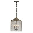 thumbnail image 6 of 19 Inch 3 Light Pendant In Urban/Industrial Style 12.5 High By 19 Wide     -Traditional Installation Capital Lighting 335242Ng, 6 of 6