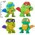 thumbnail image 2 of Teenage Mutant Ninja Turtles: Mutant Mayhem Tootin' Tot Leonardo Figure by Playmates Toys, 2 of 7
