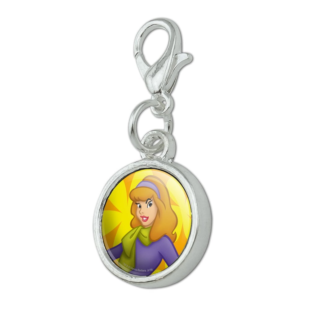 Scooby Doo Daphne Character Antiqued Bracelet Pendant Zipper Pull