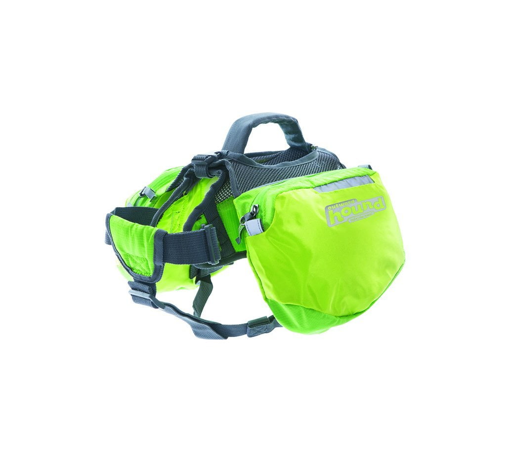 Outward Hound Deluxe Dog Pet Backpack Saddlebags for Hiking Camping
