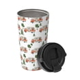 thumbnail image 2 of Logiee Camp Van Print Stainless Steel Coffee Tumbler, Travel Coffee Mug, Insulated Coffee Mug with Lid, Spill Proof Coffee Cup, Portable Thermal Mug, 2 of 8