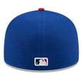 thumbnail image 4 of Men's New Era Blue/Red  Philadelphia Phillies 2025 MLB All-Star Game Workout Side Patch 59FIFTY Fitted Hat, 4 of 5