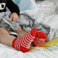 thumbnail image 2 of Debra Weitzner Non-Slip Toddler Socks With Grips for Baby Boys and Girls - Anti-Slip Crew Socks for Infant's and Kids, 12 Pairs, 2 of 8