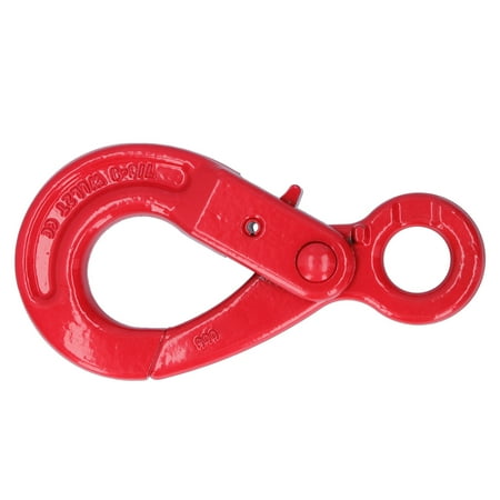 

2024 Slip Hook Safty Lock EyeType SelfLocking Rotation Lifting Rigging Towing Hooks G80 2T