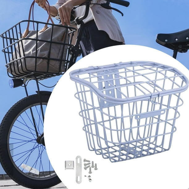 Cesta Bicicleta Soporte Para Cesta Delantera De Bicicleta Rockible