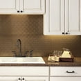 thumbnail image 5 of FASÄDE Lotus Decorative Vinyl Backsplash Panel in Argent Bronze (6X6 Inch Sample), 5 of 5