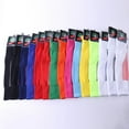 thumbnail image 5 of 1 Pair Knee Soccer Socks Youth Striped Tube Over Knee Long Football Sock for Boy Girl Women Adult, 5 of 8