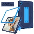thumbnail image 4 of Dteck Case for Samsung Galaxy Tab A7 Lite 8.7-inch SM-T220 T225 (2021),Shockproof Rubber Hybrid Hard Kickstand Drop Proof Case Protective Cover without Screen Protector,Navy+Blue, 4 of 6