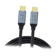 thumbnail image 1 of Cable de datos tipo C negro de 20 Gbps, cable de carga, cable de extensión de transferencia de datos USB longitud 1m, 1 of 8