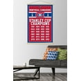 thumbnail image 3 of NHL Montreal Canadiens Champions 13 Wall Poster with Wooden Magnetic Frame, 22.375" x 34", 3 of 3